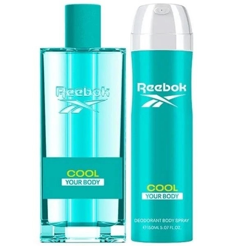 REEBOK COOL YOUR BODY EDT 100ML+BODY SPRAY 150ML