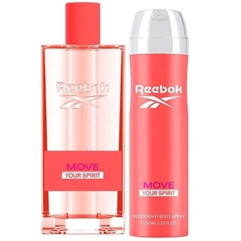 REEBOK MOVE YOUR SPIRIT FEMME EDT100ML+BODY SPRAY 150ML