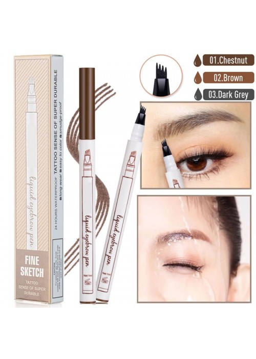 RO RO TATTOO BROW INK PEN CHESTNUT 01