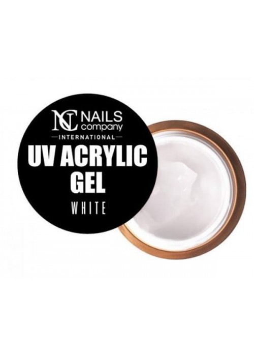 NC NAILS ACRYLIC GEL UV WHITE 50GR