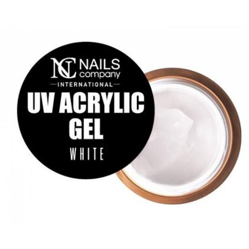 NC NAILS ACRYLIC GEL UV WHITE 50GR