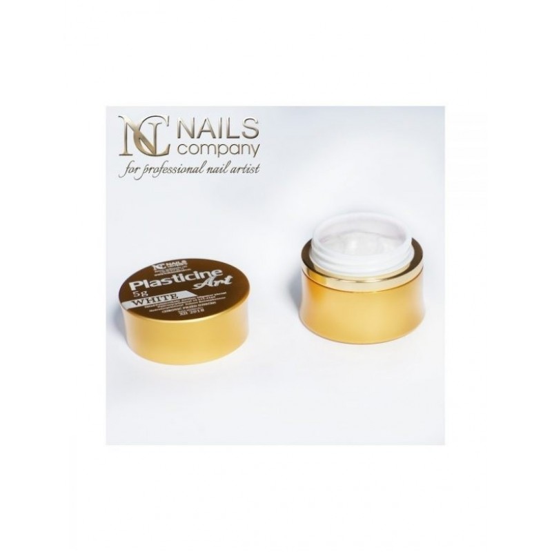 NC NAILS PLASTICINE WHITE 5GR