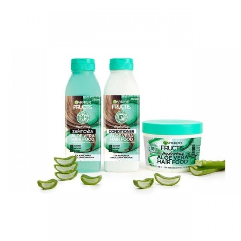 FRUCTIS ΣΑΜΠΟΥΑΝ ΗΑΙR FOOD ALOE VERA 350ML