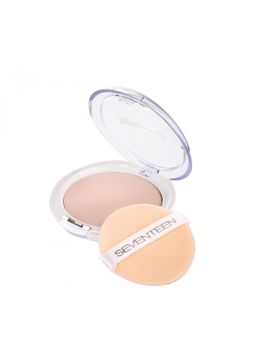 SEVENTEEN TRANSPARENT SILKY COMPACT POWDER N.3 MEDIUM BEIGE