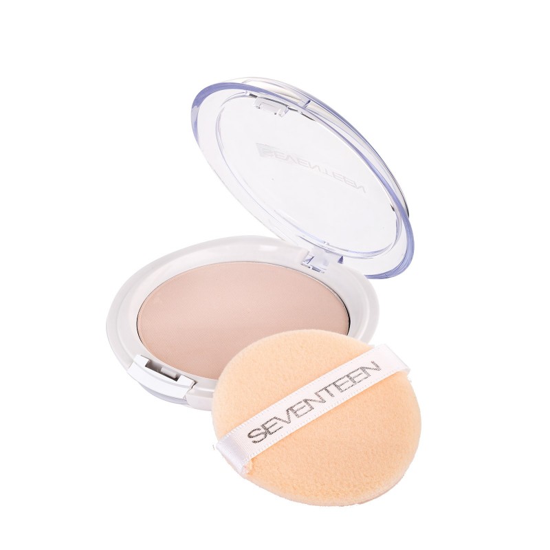 SEVENTEEN TRANSPARENT SILKY COMPACT POWDER N.3 MEDIUM BEIGE