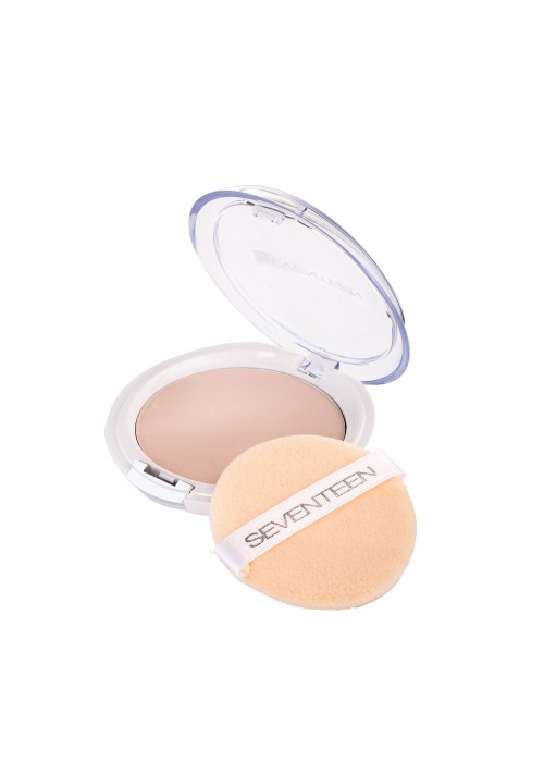 SEVENTEEN TRANSPARENT SILKY COMPACT POWDER N.4 BEIGE