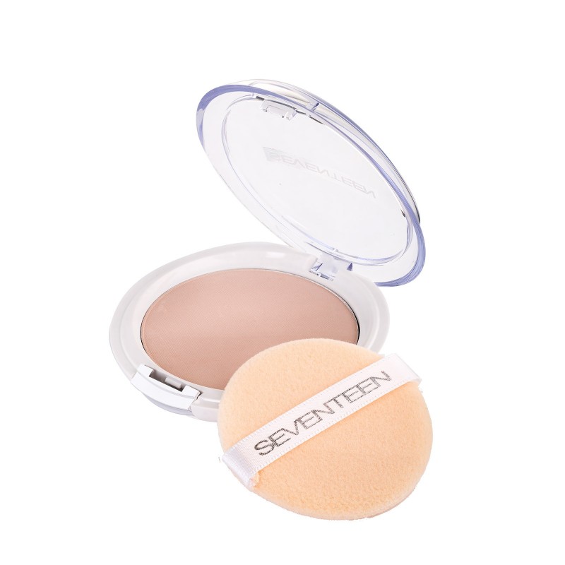 SEVENTEEN TRANSPARENT SILKY COMPACT POWDER N.5 HONEY