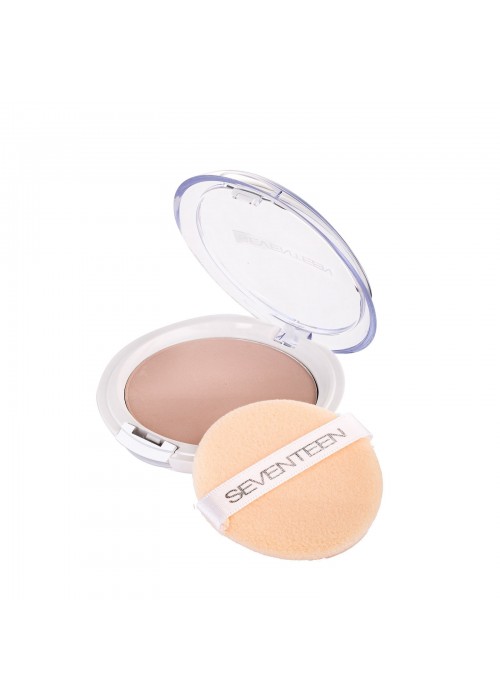 SEVENTEEN TRANSPARENT SILKY COMPACT POWDER N.6 CARAMEL