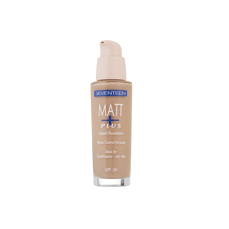 SEVENTEEN MATT PLUS SHINE CONTROL LIQUID MAKE UP N.4 MEDIUM BEIGE 30ML