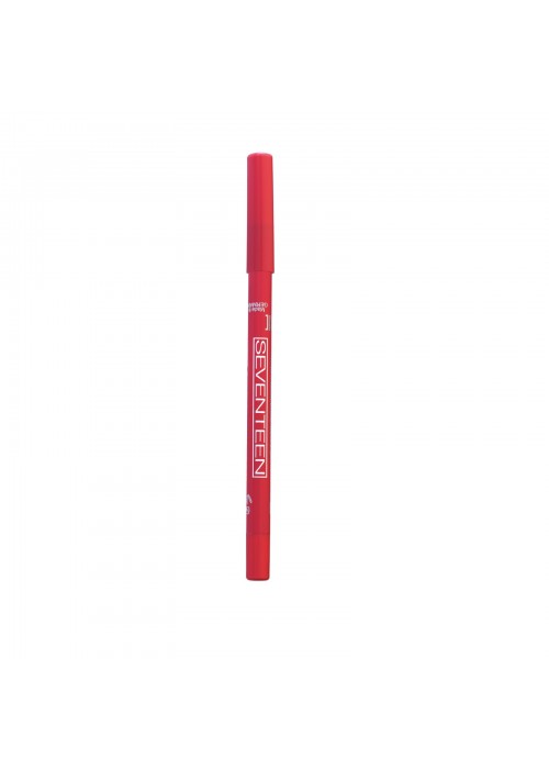 SEVENTEEN SUPERSMOOTH WATERPROOF LIPLINER PENCIL N.27 RED