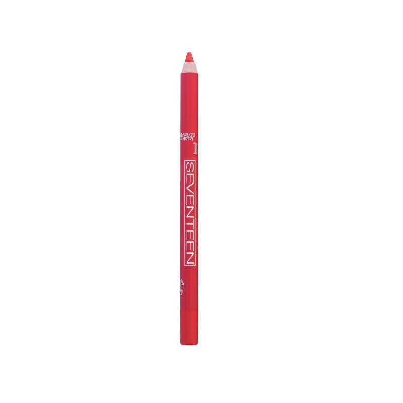 SEVENTEEN SUPERSMOOTH WATERPROOF LIPLINER PENCIL N.27 RED