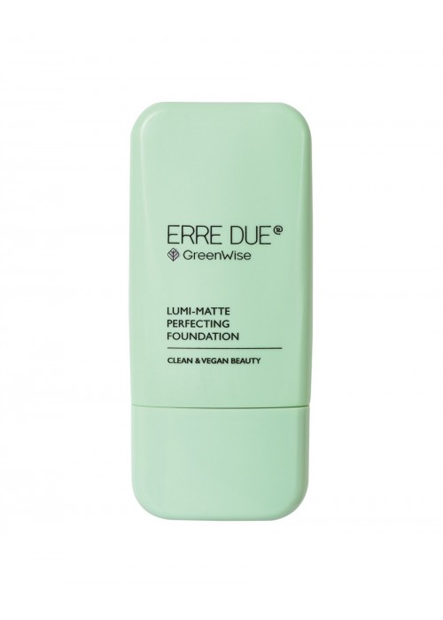 ERRE DUE GREENWISE LUMI-MATTE PERFECTING FOUNDATION N.102 CREAM IVORY