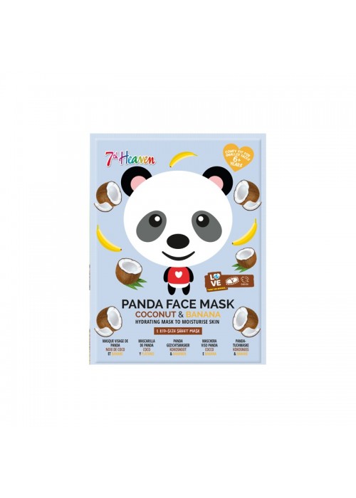 7ΤΗ PANDA FACE MASK COCONUT AND BANANA