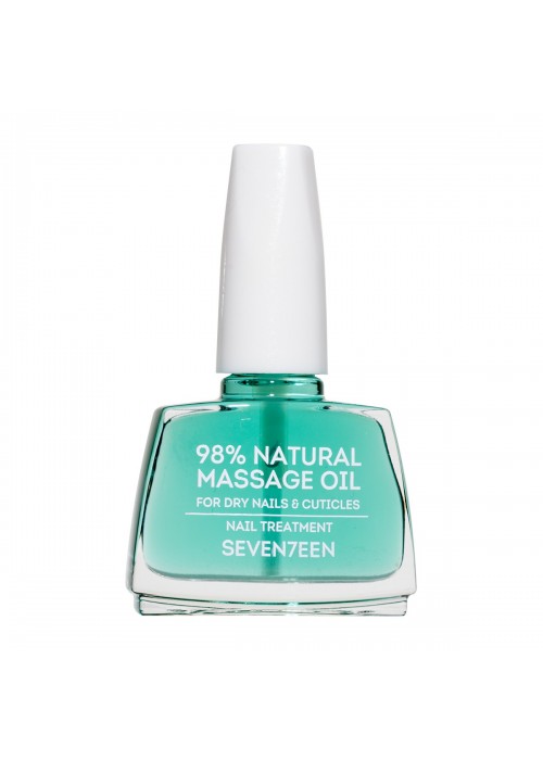 SEVENTEEN NAILS CARE SUPREME SHINE 98% NATURAL MASSAGE OIL NAIL TREATMENT