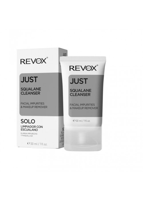 REVOX JUST SQUALANE CLEANSER FACIAL IMPURITIES AND MAKE UP REMOVER 30ML
