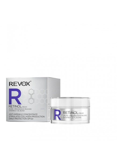 REVOX RETINOL CREAM ANTI-WRINKLE CONCENTRATE DAILY PROTECT. SPF 20 50ML