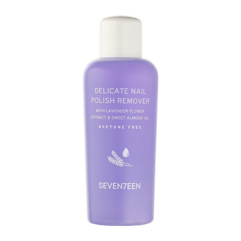 SEVENTEEN DELICATE NAIL POLISH REMOVER 200ML