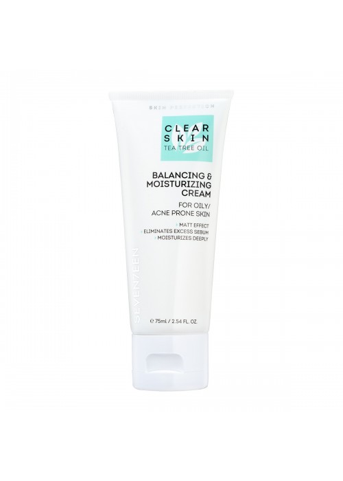 SEVENTEEN CLEAR SKIN BALANCING AND MOISTURIZING CRΕΑΜ 75ΜL