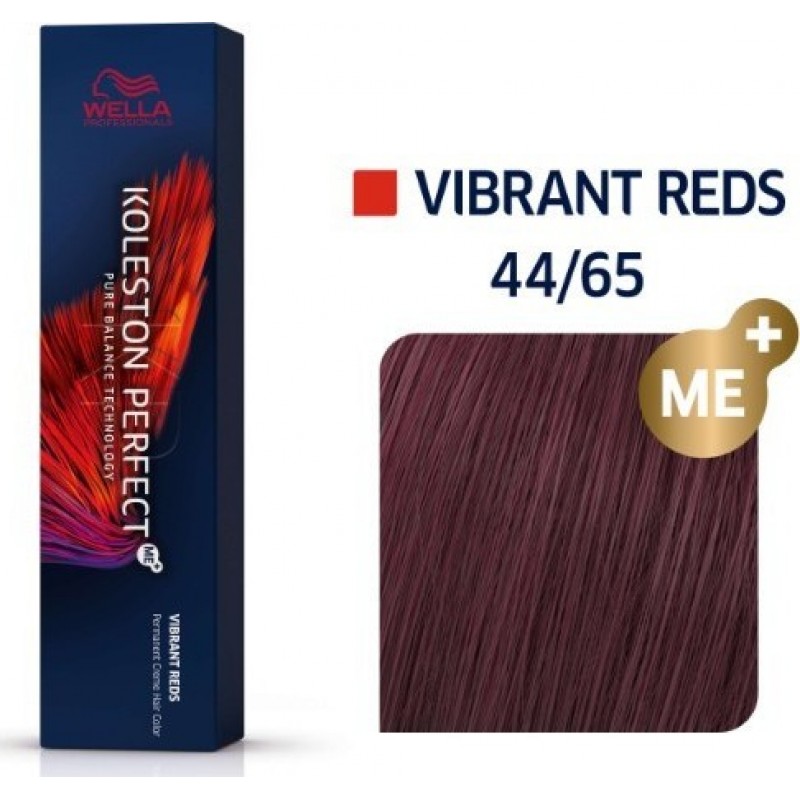 WELLA KOLESTON PERFECT ME+ VIBRANT REDS 44/65 ΕΝΤΟΝΟ ΚΑΣΤΑΝΟ ΒΙΟΛΕ ΜΑΟΝΙ 60ML