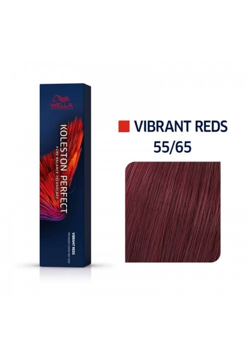 WELLA KOLESTON PERFECT ME+ VIBRANT REDS 55/65 ΕΝΤΟΝΟ ΚΑΣΤΑΝΟ ΑΝΟΙΧΤΟ ΒΙΟΛΕ ΜΑΟΝΙ 60ML