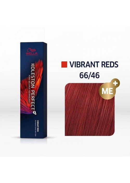 WELLA KOLESTON PERFECT ME+ VIBRANT REDS 66/46 ΕΝΤΟΝΟ ΞΑΝΘΟ ΣΚΟΥΡΟ ΚΟΚΚΙΝΟ ΒΙΟΛΕ 60ML