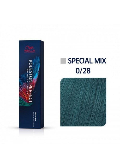 WELLA KOLESTON PERFECT ME+ SPECIAL MIX 0/28 ΜΑΤ ΜΠΛΕ 60ML