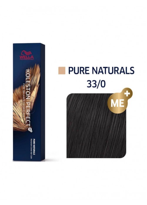 WELLA KOLESTON PERFECT ME+ PURE NATURALS N.33/0 ΚΑΣΤΑΝΟ ΣΚΟΥΡΟ 60ML