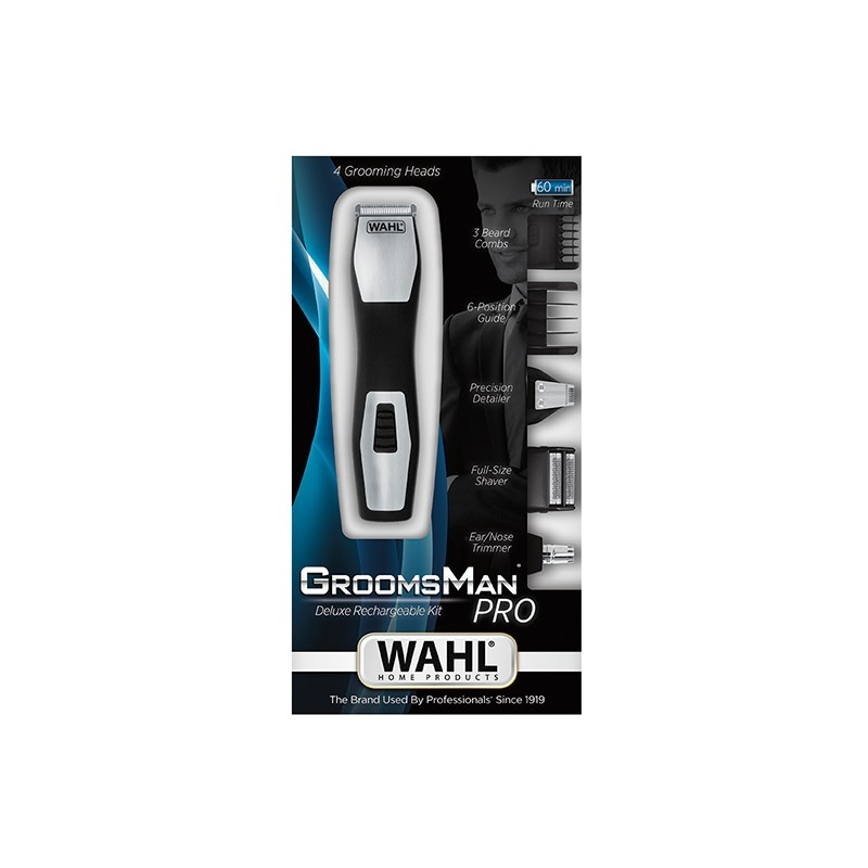 WAHL GROOMSMAN PRO 4 ΣΕ 1 ΕΠΑΝΑΦΟΡΤΙΖΟΜΕΝΟ ΤΡΙΜΕΡ 9855