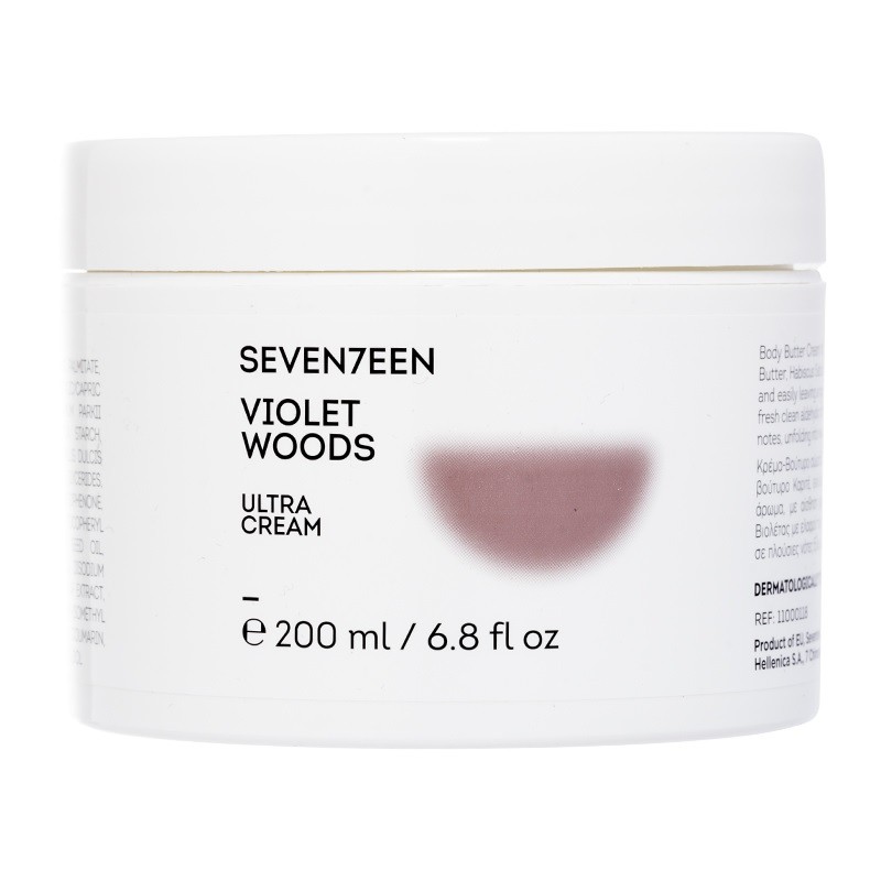 SEVENTEEN BODY BUTTER VIOLET WOODS ULTRA CREAM 200ML