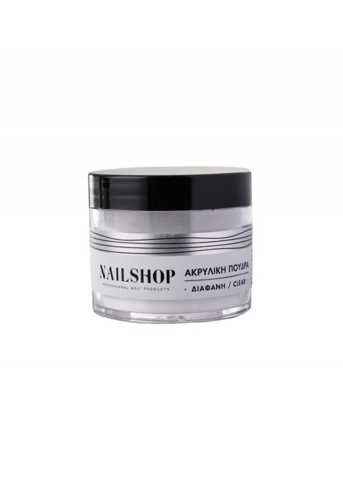 NAILSHOP ΣΚΟΝΗ ΑΚΡΥΛΙΚΟΥ ΔΙΑΦΑΝΗ 45GR