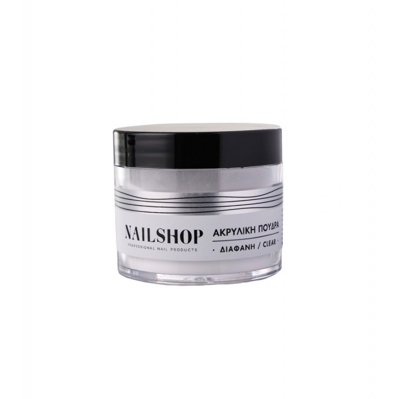 NAILSHOP ΣΚΟΝΗ ΑΚΡΥΛΙΚΟΥ ΔΙΑΦΑΝΗ 45GR