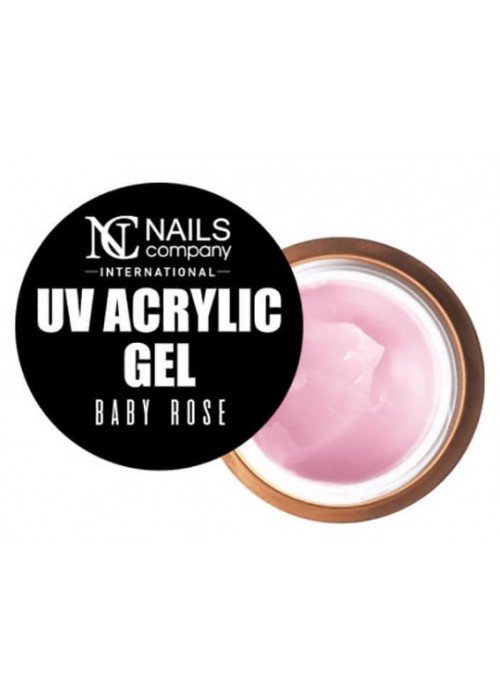 NC NAILS ACRYLIC GEL UV BABY ROSE 50GR