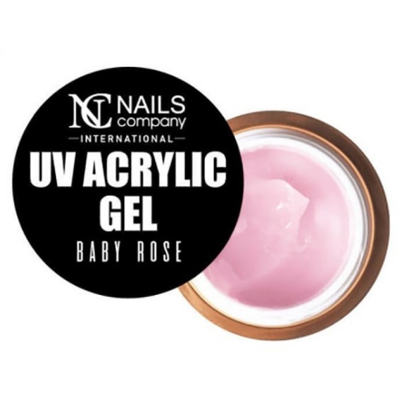 NC NAILS ACRYLIC GEL UV BABY ROSE 50GR