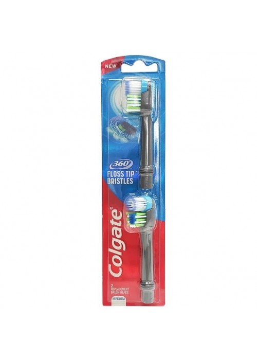 COLGATE 360 ΑΝΤΑΛΛΑΚΤΙΚΕΣ ΚΕΦΑΛΕΣ ΗΛΕΚΤΡΙΚΗΣ ΟΔΟΝΤΟΒΟΥΡΤΣΑΣ MEDIUM