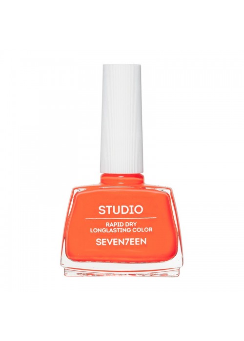 SEVENTEEN STUDIO RAPID DRY LONGLASTING COLOR NAIL N.10 NEON 12ML