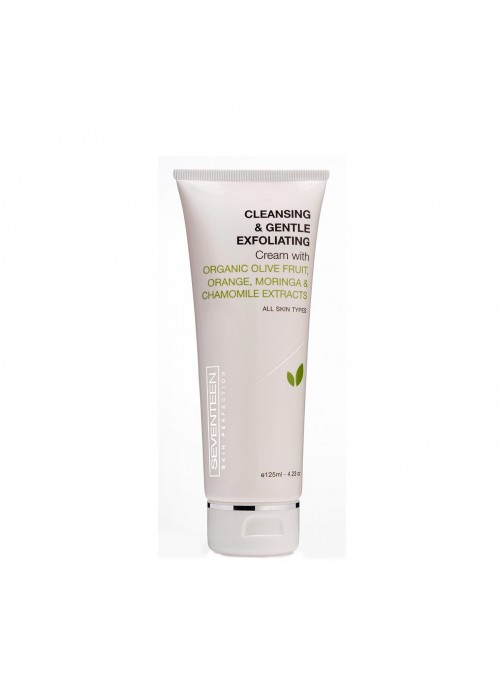 SEVENTEEN CLEANSING AND GENTLE EXFOLIATING CREAM 125ML