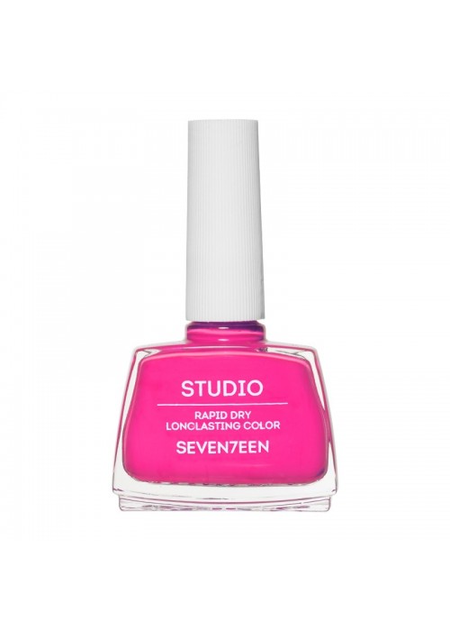 SEVENTEEN STUDIO RAPID DRY LONGLASTING COLOR NAIL N.07 NEON 12ML