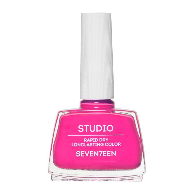 SEVENTEEN STUDIO RAPID DRY LONGLASTING COLOR NAIL N.07 NEON 12ML