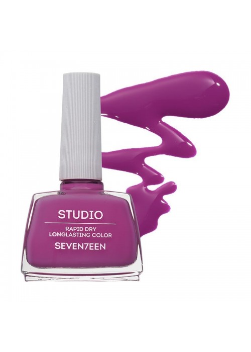 SEVENTEEN STUDIO RAPID DRY LONGLASTING COLOR NAIL N.186 12ML