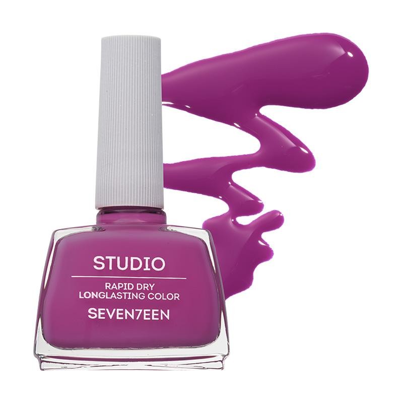 SEVENTEEN STUDIO RAPID DRY LONGLASTING COLOR NAIL N.186 12ML