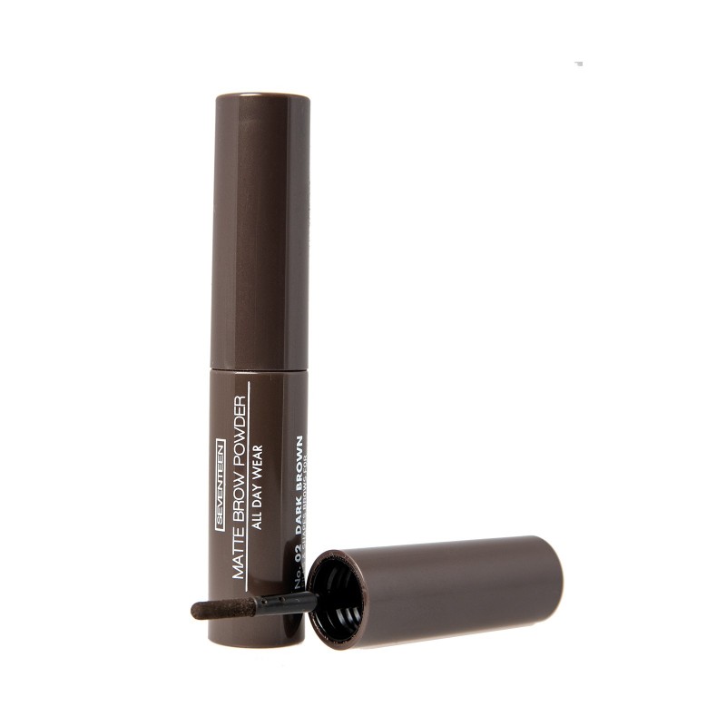 SEVENTEEN MATTE BROW POWDER N.2 DARK BROWN