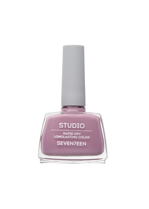 SEVENTEEN STUDIO RAPID DRY LONGLASTING COLOR NAIL N.073 12ML LIGHT PURPLE