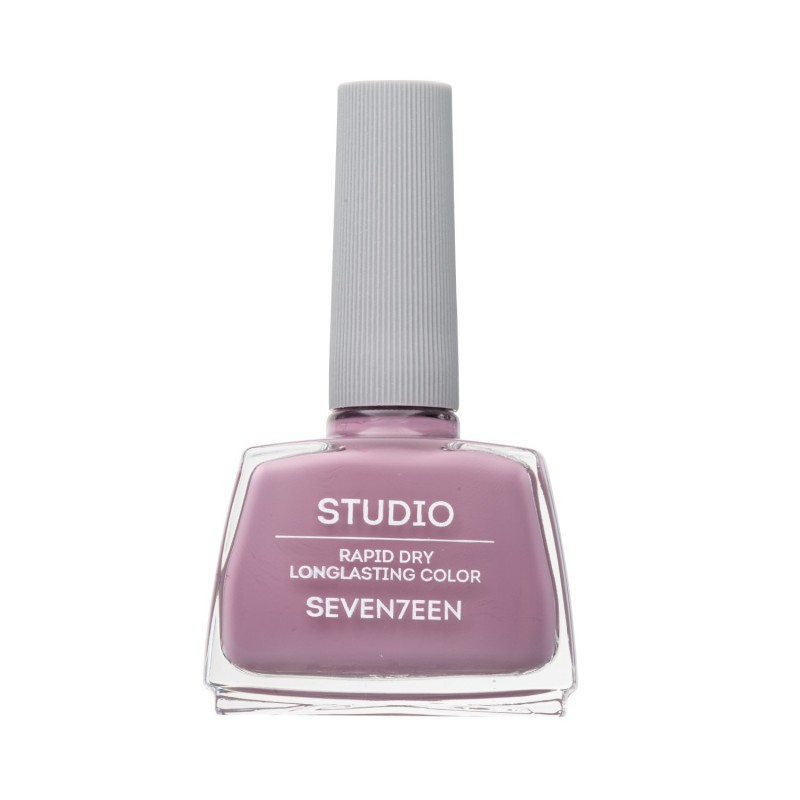 SEVENTEEN STUDIO RAPID DRY LONGLASTING COLOR NAIL N.073 12ML LIGHT PURPLE