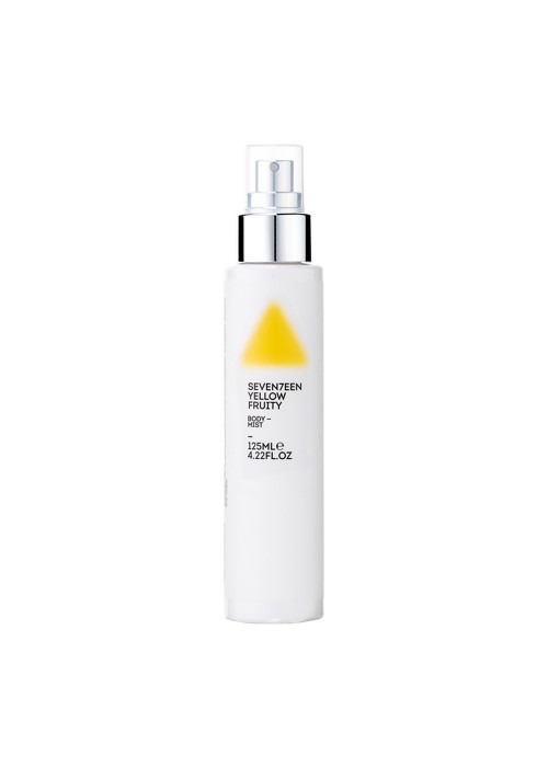 SEVENTEEN YELLOW FRUITY BODY MIST 125ML