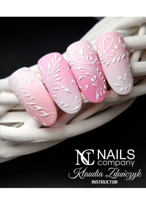 NC NAILS 3D-ART EFFECT PORCELAIN WHITE 5GR