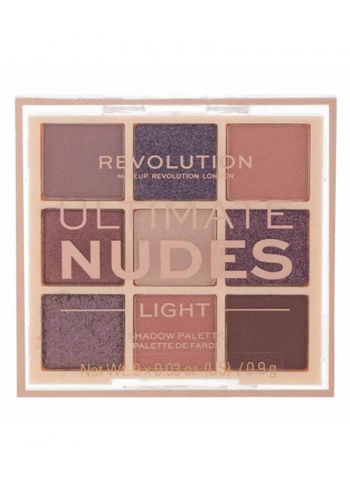 REVOLUTION ULTIMATE NUDES LIGHT 9ΧΡΩΜΑΤΑ