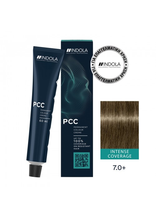 SCHWARZKOPF INDOLA COLOR NATURAL AND ESSENTIALS N.7.0+ ΞΑΝΘΟ ΜΕΣΑΙΟ ΕΝΤΟΝΗ ΚΑΛΥΨΗ 60ML