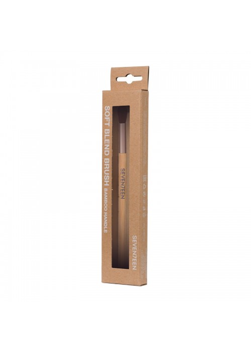 SEVENTEEN SOFT BLEND BRUSH BAMBOO HANDLE