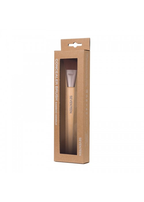 SEVENTEEN CONCEALER BRUSH BAMBOO HANDLE