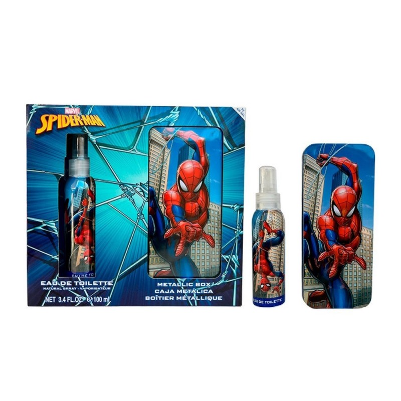 SPIDERMAN SET EDT 100ML - METALBOX